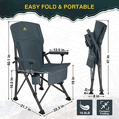 HEATED Trek Folding Camping Chair